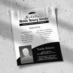 Formal Notary &amp; Loan Signing Agent Photo Flyer