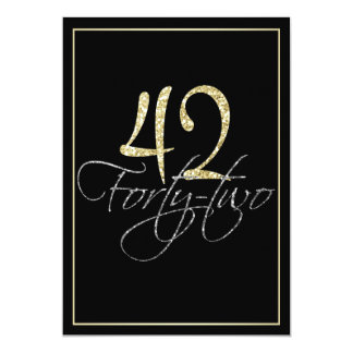 42nd Birthday Cards | Zazzle