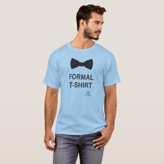 Formal T-shirt With Bow Tie