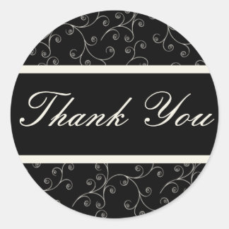 Formal Thank You Sticker
