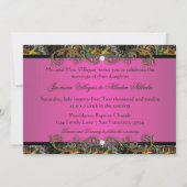 Formal - The Hunt is Over - Wedding Invitations (Back)