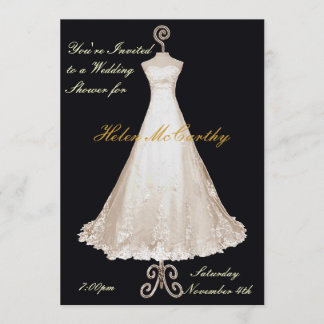 Formal Wedding Shower Invitation