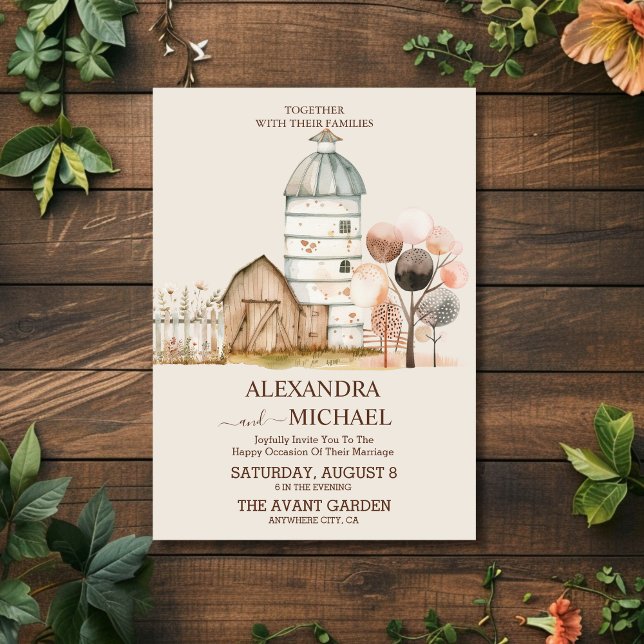 Formal Western Wedding Invitation (Creator Uploaded)