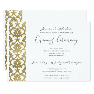 Opening Ceremony Invitation Card Wording 9