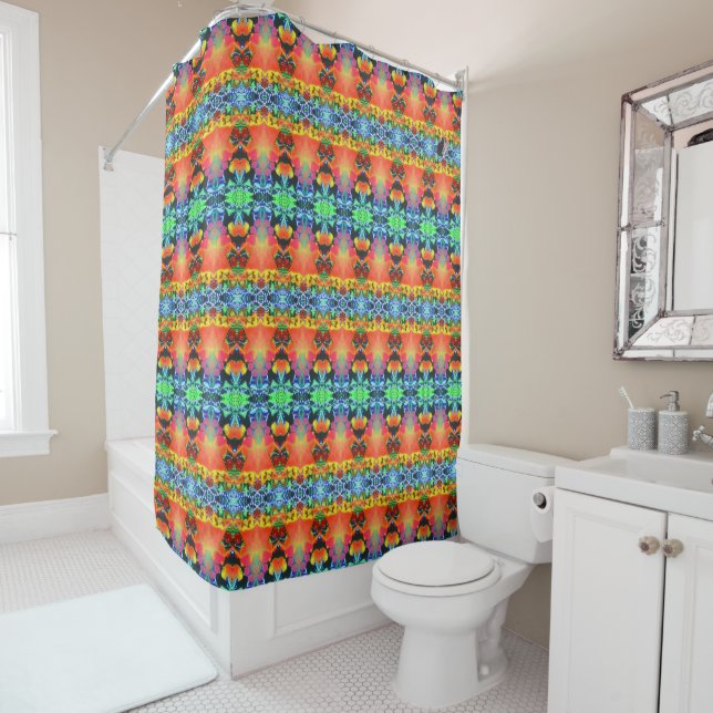 Formalizians KCFX Shower Curtain (In Situ)