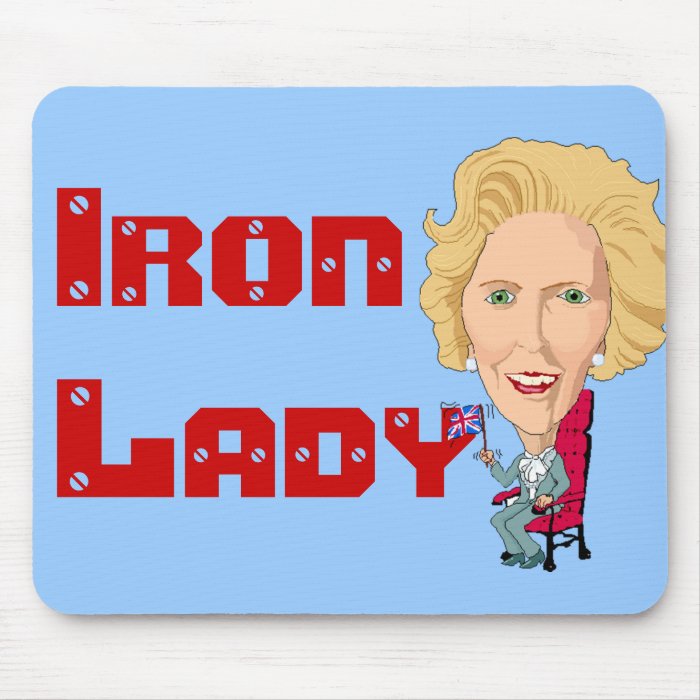 Former British Prime Minister Iron Lady THATCHER Mouse Pads