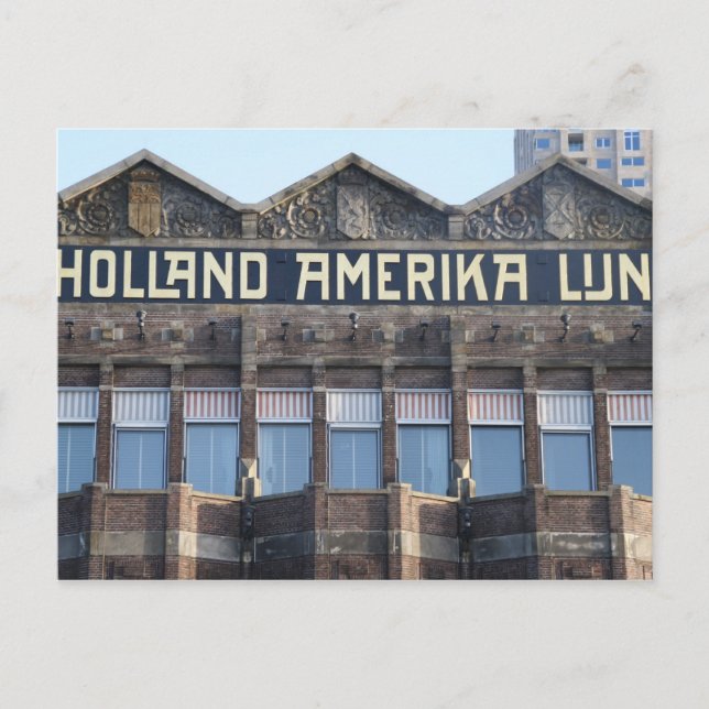 Former HAL office, Rotterdam Postcard (Front)