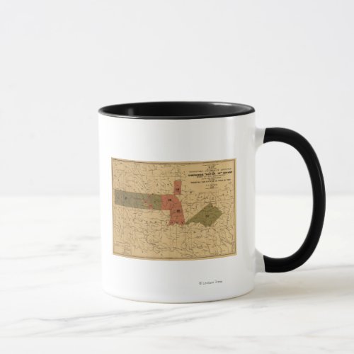 Former Limits of Cherokee Nation of Indians Mug