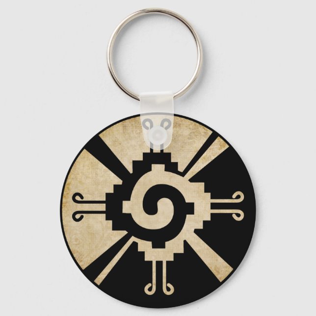 Former Mayan Hunab-Ku Keychain (Front)