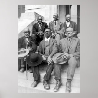 Former Slaves, Old Slave Day, Southern Pines NC Poster