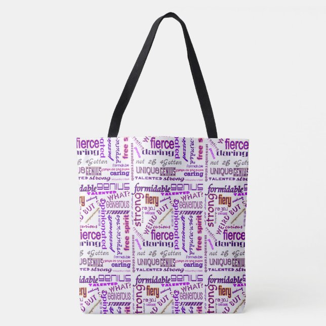 Formidable, Etc. Tote Bag (Front)