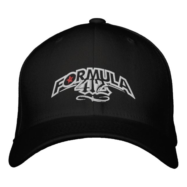 Formula412 - Rocker Logo Cap - BLK (Front)