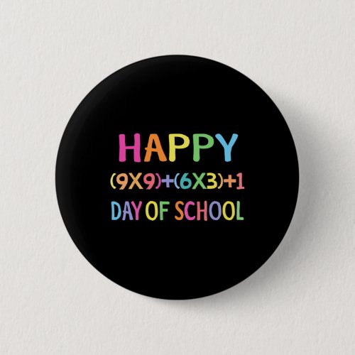 Formula 100 Days Of School Fun Math Teacher 100th  Button