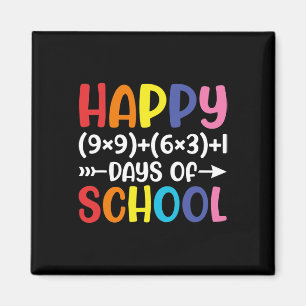 Formula 100 Days Of School Fun Math Teacher 100th Magnet