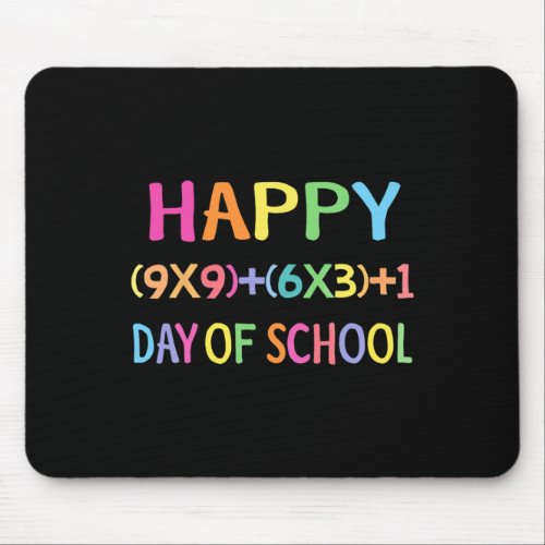 Formula 100 Days Of School Fun Math Teacher 100th  Mouse Pad