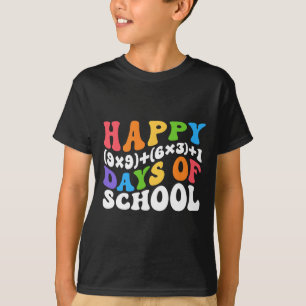 Formula 100 Days Of School Fun Math Teacher 100th T-Shirt