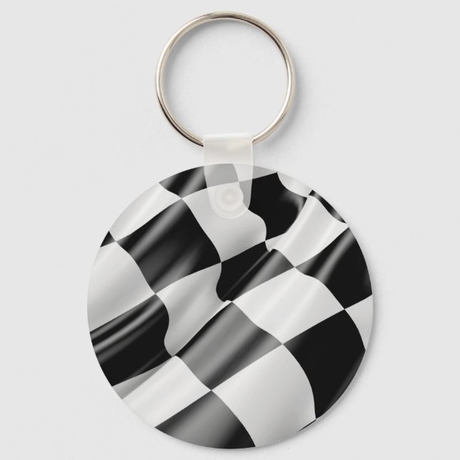 Formula 1 Flag Keychain (Front)