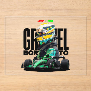 Formula 1 Race Acrylic Invitations