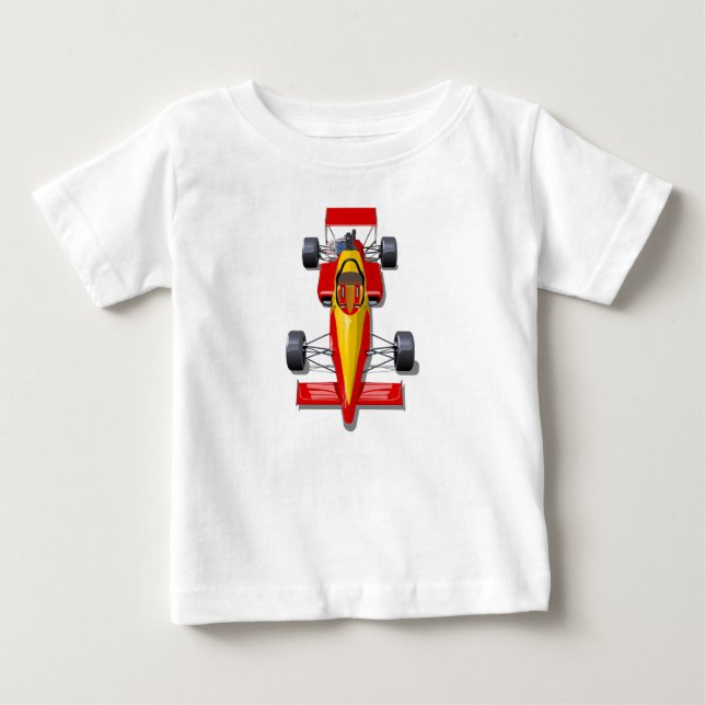 Formula 1 race car baby T-Shirt (Front)