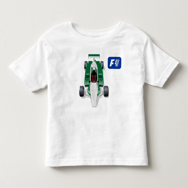 Formula 1 race car toddler t-shirt (Front)