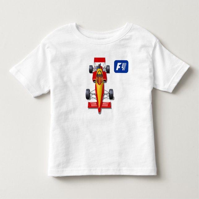 Formula 1 race car toddler t-shirt (Front)