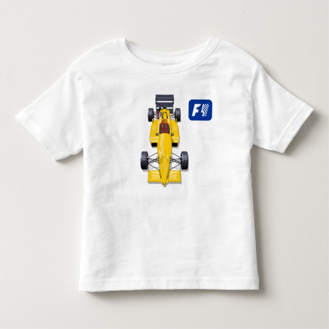 Formula 1 race car toddler t-shirt (Front)