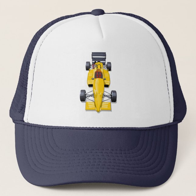 Formula 1 race car trucker hat (Front)