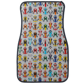 Formula 1 race cars car floor mat