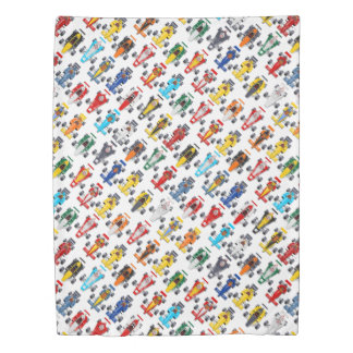 Formula 1 race cars duvet cover