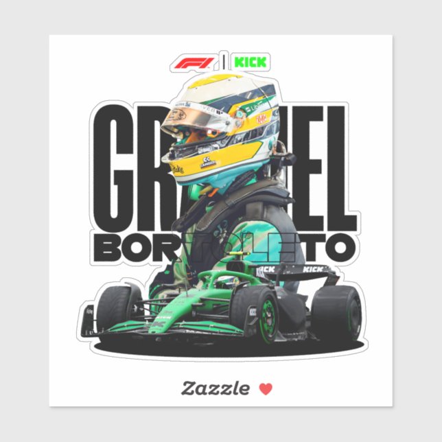 Formula 1 Race Sticker (Sheet)