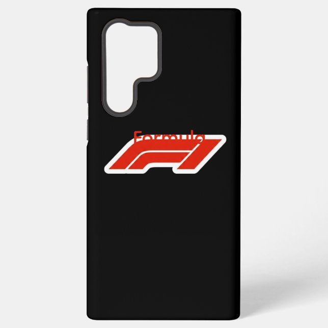 Formula 1 Racing Logo Matte Black Phone Case - Sle (Back)