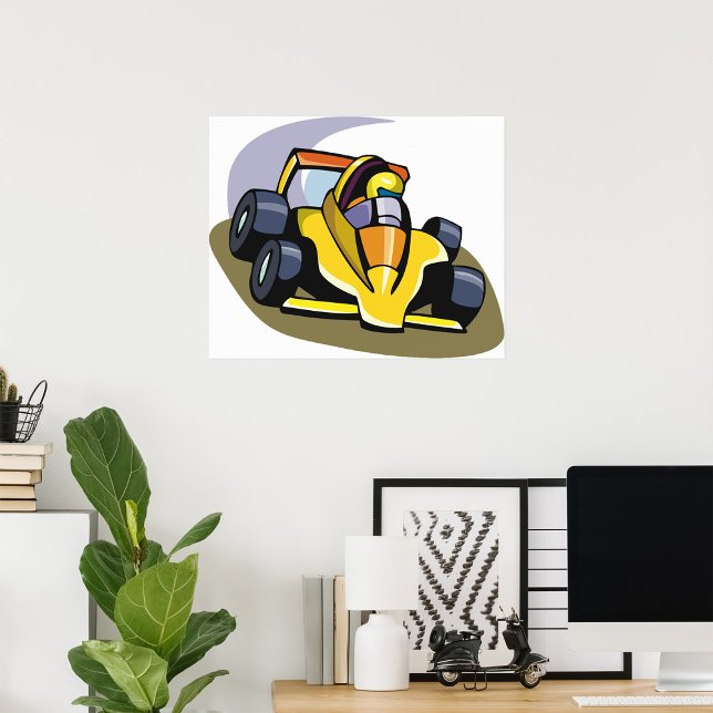 Formula 5 Racing Car Motorsports Poster (Creator Uploaded)