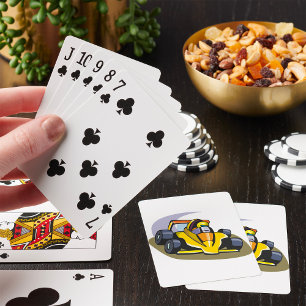 Formula 5 Racing Car Poker Cards
