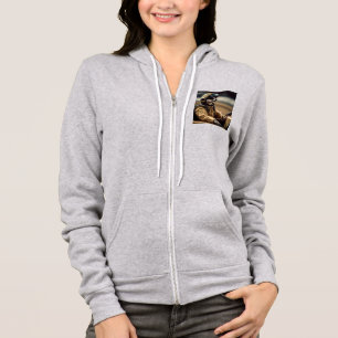 Formula Fun: Professional Meerkat Race Car Driver Hoodie