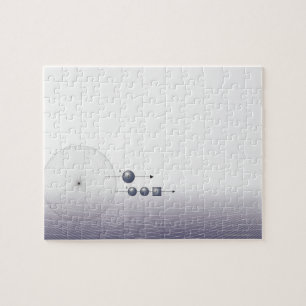 Formula, graph, math symbols 4 jigsaw puzzle