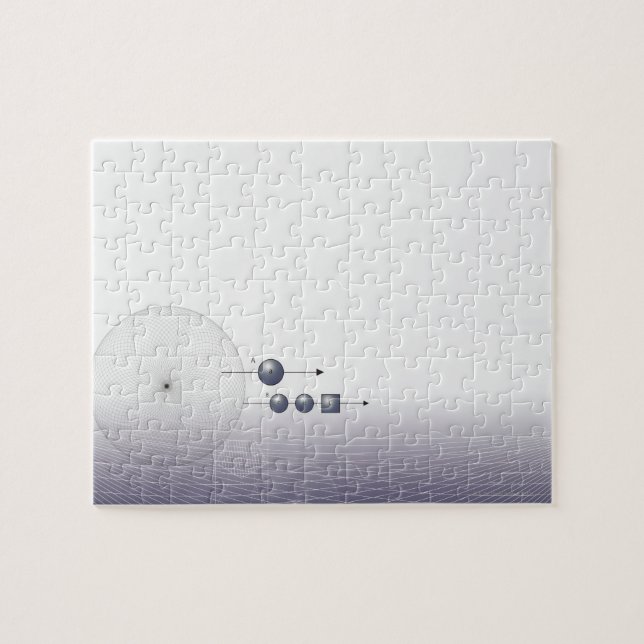 Formula, graph, math symbols 4 jigsaw puzzle (Horizontal)