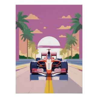 Formula One Wall Décor Poster