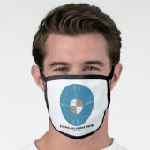 Formulaic Power Wheel Physics Equations Face Mask (Worn Him)
