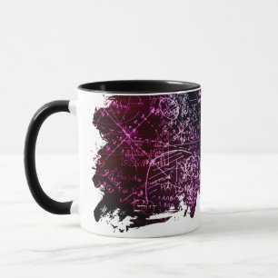 Formulas in mathematical space mug