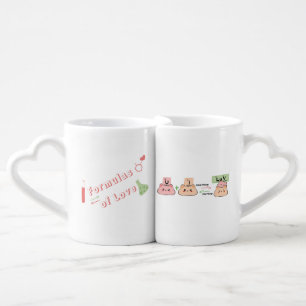 Formulas of Love Mug Cute Couple Mugs