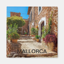 Fornalutx magnet on the island of Majorca