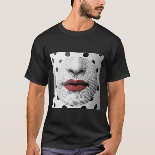 Fornasetti Dots Face325 T_Shirt