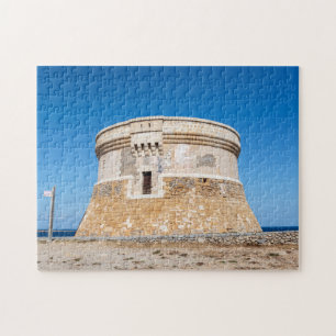 Fornells defense tower on Menorca - Spain Jigsaw Puzzle