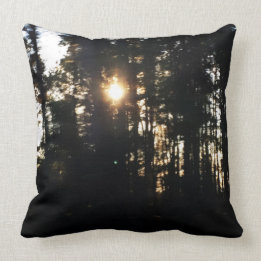 Forrest Cotton Throw Pillow 20x20