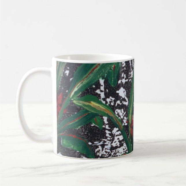 Forrest Green Coffee Mug (Left)