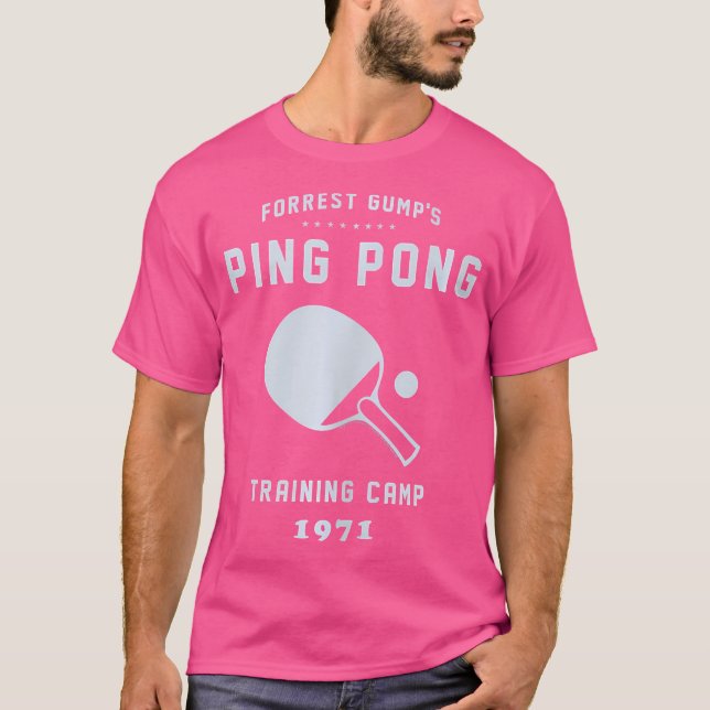 Forrest Gump Ping Pong Training Camp T-Shirt (Front)
