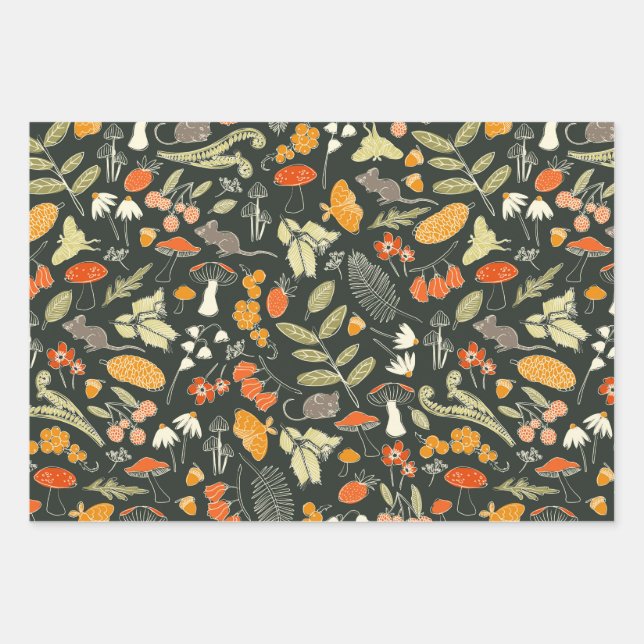 Forrest Wrapping Paper Sheets (Front)