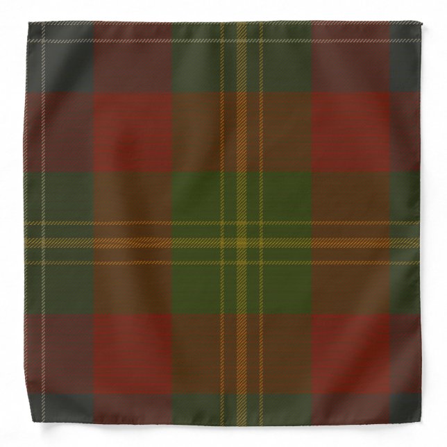 Forrester Clan Tartan Bandana (Front)