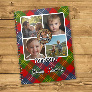 Forrester Family Photo Collage Notebook