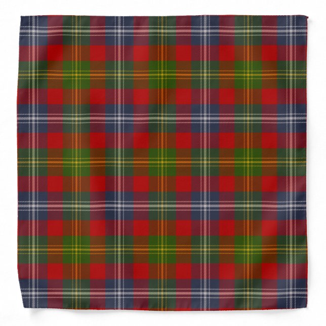 Forrester Tartan Bandana (Front)